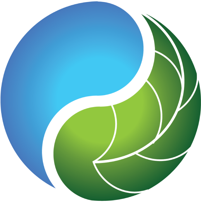 Globe Water Leaf Leftover Logosleftover Logos Rh Leftoverlogos - Water And Leaf Logo (736x735)