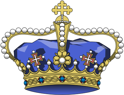 Crown Clipart Italian - Coroa De Principe Png (410x320)