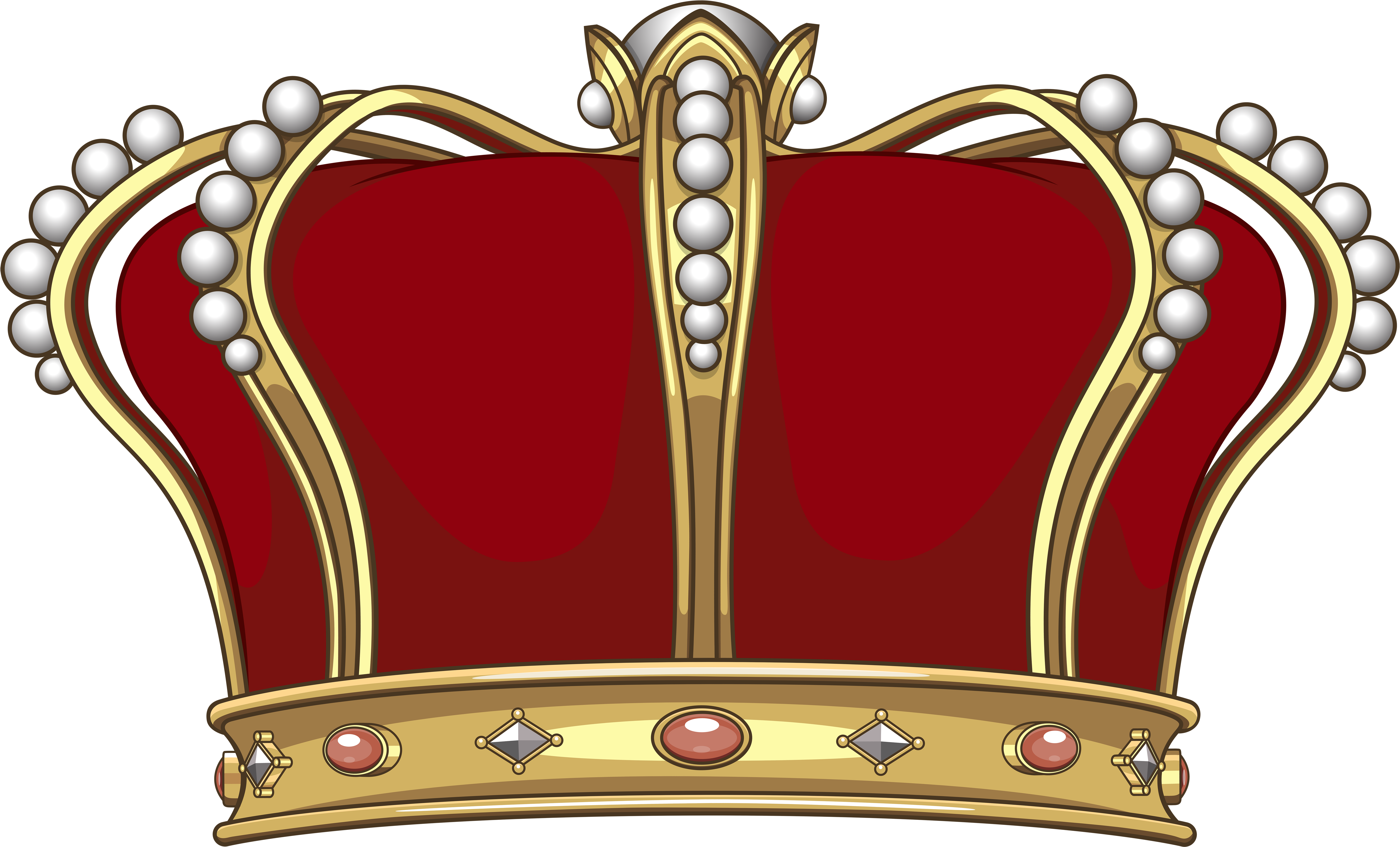 King Crown Png Clipart - Little Faith Book: A New Primer [book] (7744x4701)