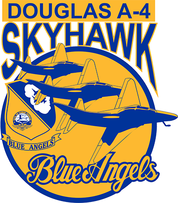 Aviation Art - Blue Angels (351x400)