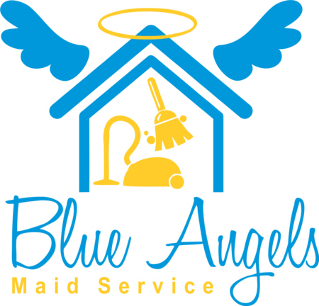 Blue Angels Cleaning Services Is A Dynamic And Flexible - Custom Name - Girl - Wall Decal Nursery For Home Bedroom (450x432)