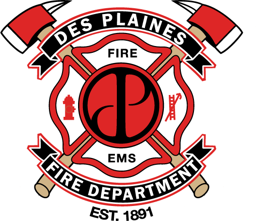 Fire Department Logo - Des Plaines Fire Department Logo (528x456)