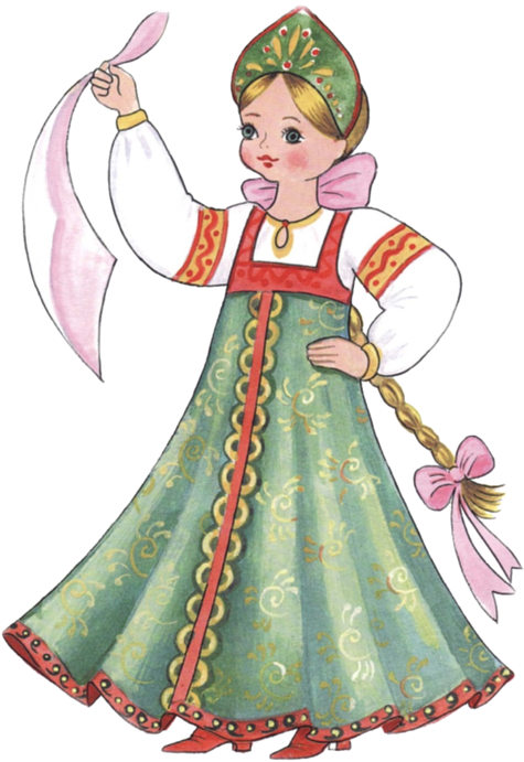 Рисунок русской народной