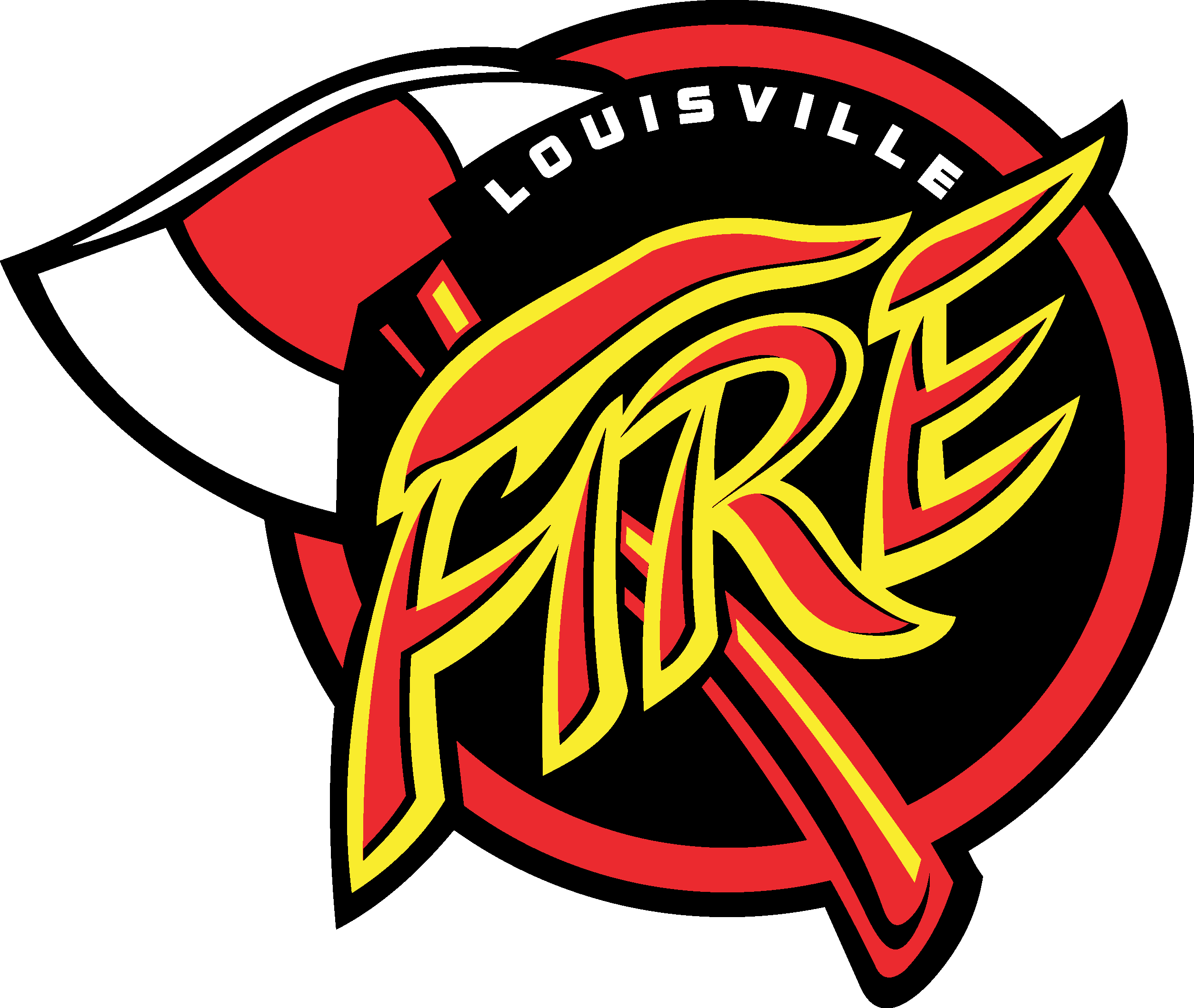 Louisville Fire Arena Football League Logo Af2 - Fire Brigade Logo Vector (2508x2118)