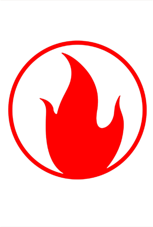 Red Pyro Class Icon By Slithbane - Tf2 Pyro (576x792)