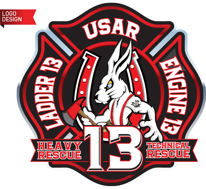 Amarillo Fire Department Firehouse - Fire Station Logo Design (692x637)