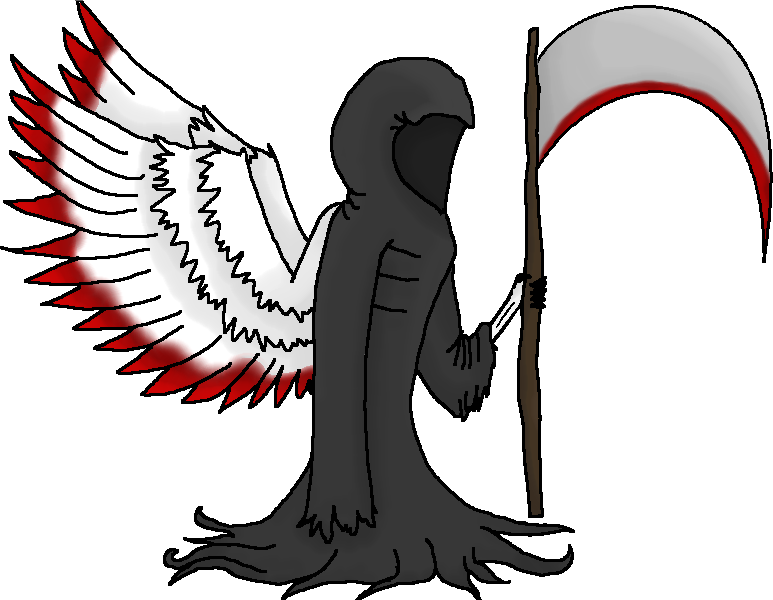 Fallen Angel Death Destroying Angel Clip Art - Fallen Angel Death Destroying Angel Clip Art (773x600)