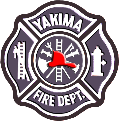 Fire Department Logo Png - Yakima (573x600)