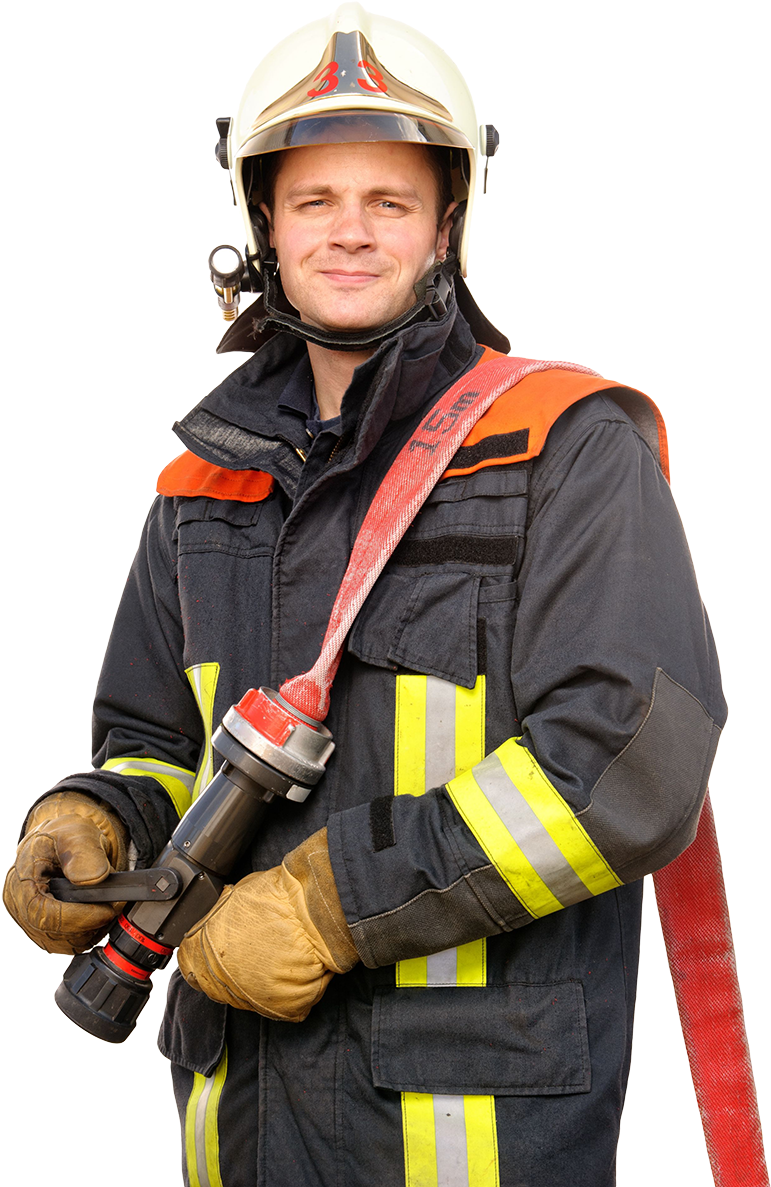 Firefighter Png - Fireman Png (800x1202)