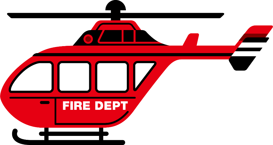 Bombeiros E Polícia - Artdash Exclusive Boy's Bedroom Art Prints: Fire Trucks (900x478)