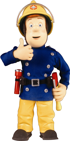 Sam Climbing The Ladder - Fireman Sam Png (512x512)