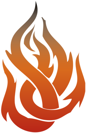 Vector Clip Art Of Fire Flame In Orange Color - Logos De Llamas De Fuego (353x500)