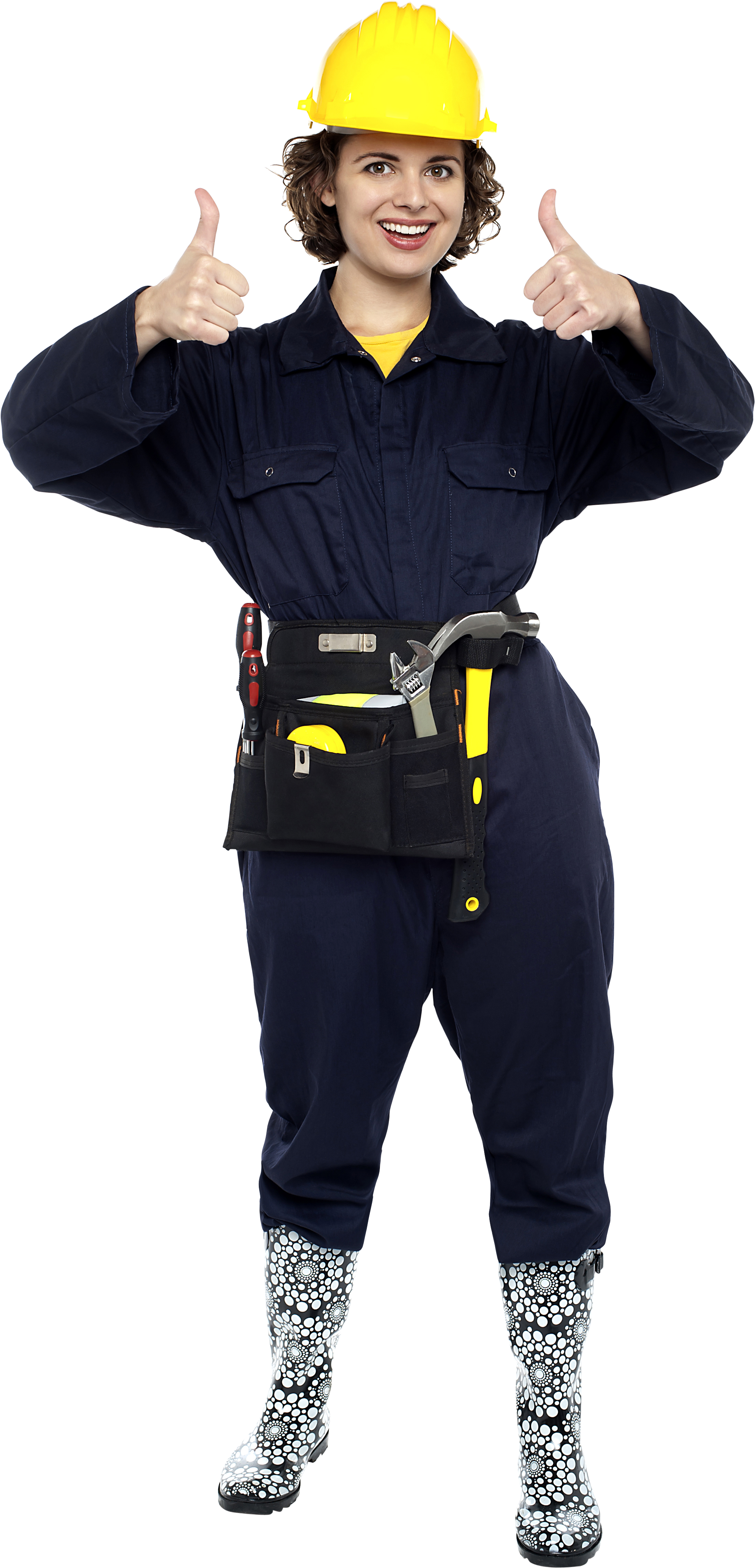 This High Quality Free Png Image Without Any Background - Construction Worker (3200x4809)