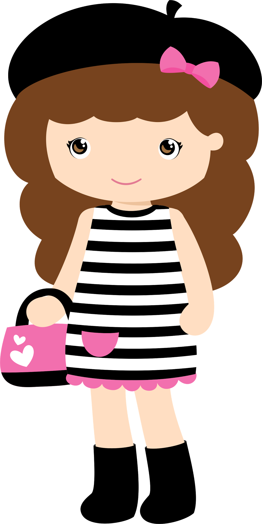 Meninas * Bonecas - Parisian Boy Clipart (1026x2048)