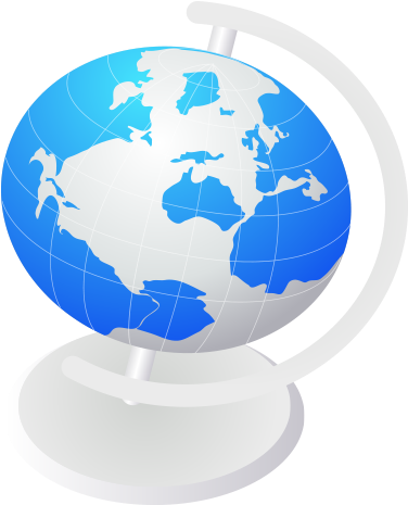 Globe Euclidean Vector - Globe Euclidean Vector (500x500)