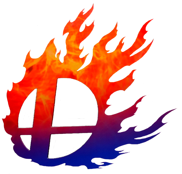 Wii U Symbol On Fire By Britishvideogamenerd - Super Smash Bros. For Nintendo 3ds And Wii U (745x713)