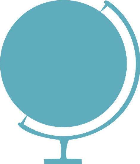 Globe Vector Icon - Circle (471x550)