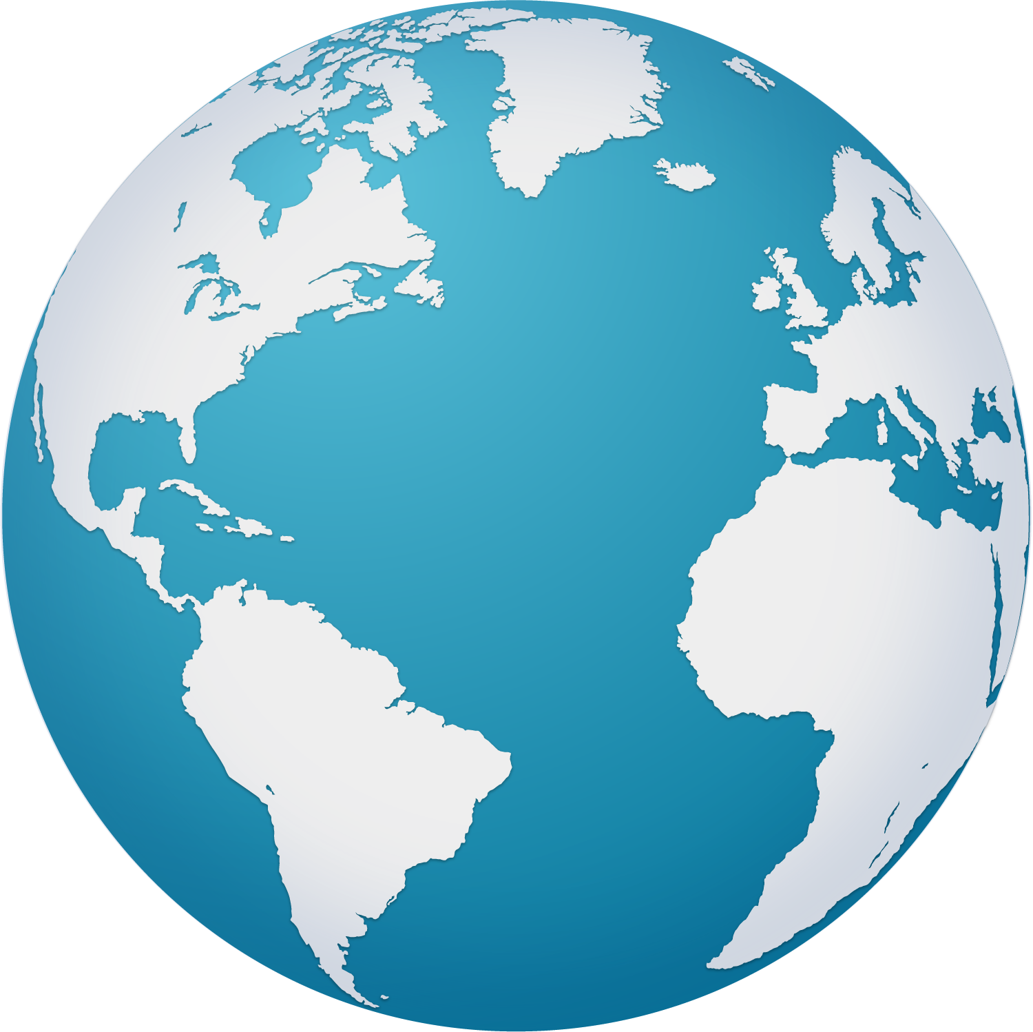 Earth Globe World Map - Earth Globe World Map (1500x1498)