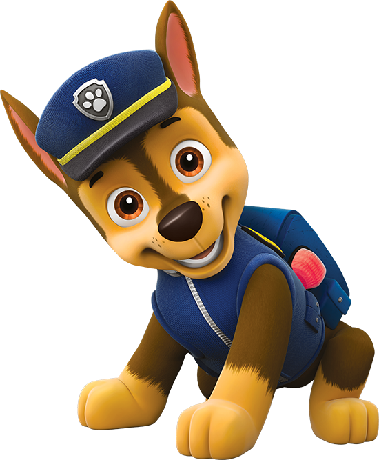 Chase Policia Paw Patrol - Paw Patrol Png (550x667)