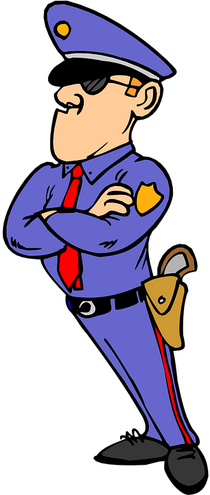 Police Cartoon Pictures 21, Buy Clip Art - Security Clipart (360x720)