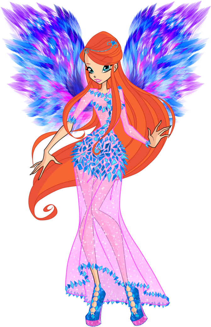 Bloom Crylix 2d By Winx Rainbow Love - Winx Club (741x1077)