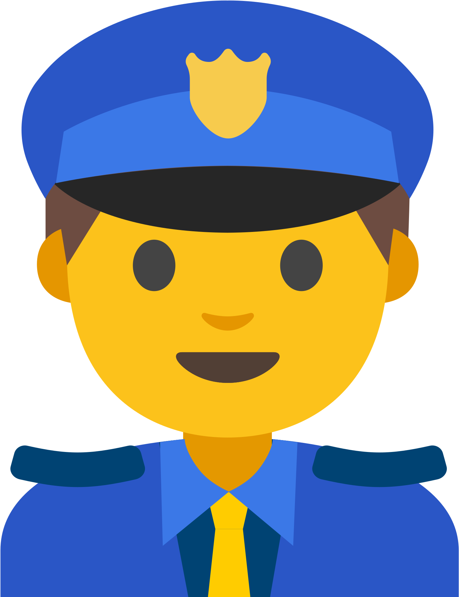 Policias Corruptos Emoji Png Policias Corruptos Emoji - Android 7 New Emojis (2000x2000)