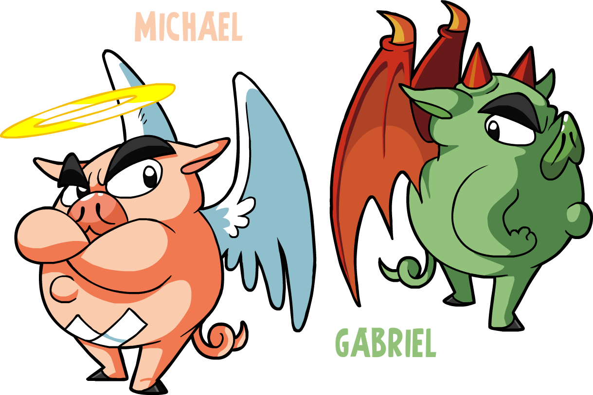 Michael By Professorfandango Parodius - Parodius Michael (1219x813)