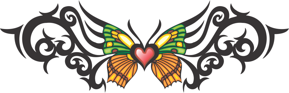 Hotsigns And Decals - Butterfly (932x301)