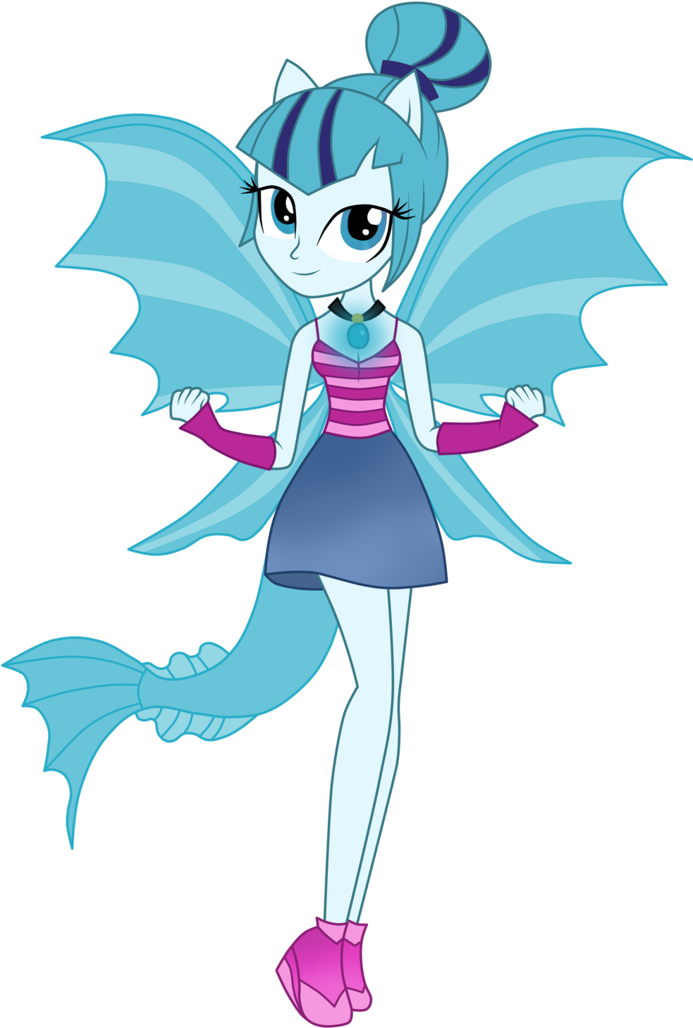 New Power - My Little Pony Equestria Girl Rainbow Rocks Sonata (1024x1636)