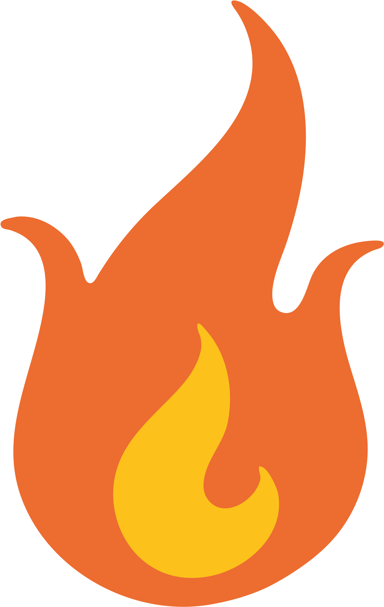 Fire Emoji Transparent Background - Emoji Fogo (2000x2000)