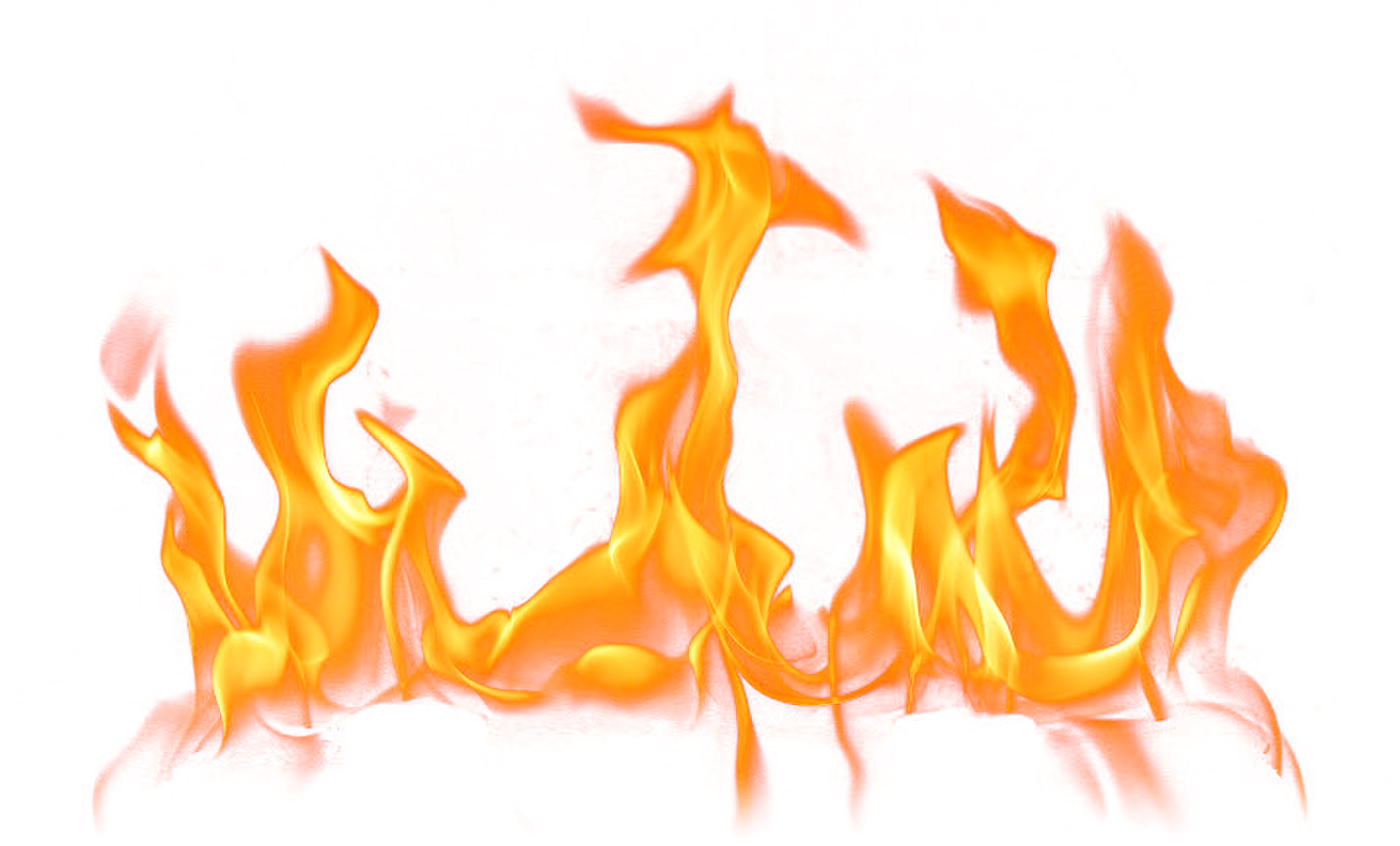 Fire Png Clipart Image - Flames Png (1444x921)