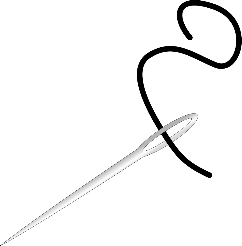 Sewing Clip Art Download - Needle And Thread Clip Art (790x800)