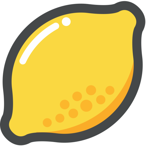 Citrus, Food, Fruit, Lemon, Slice Icon - Citric Acid Icon (512x512)