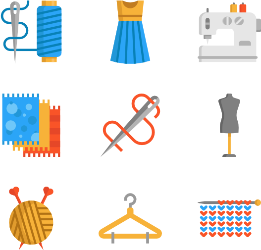 Sewing Elements - Sewing Icon (600x564)