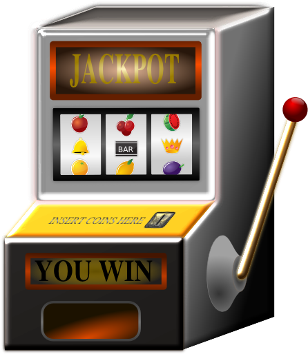 Slot Machine Clipart (516x598)