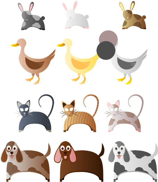 Scalable Vector Graphics Svg - Livestock (555x646)