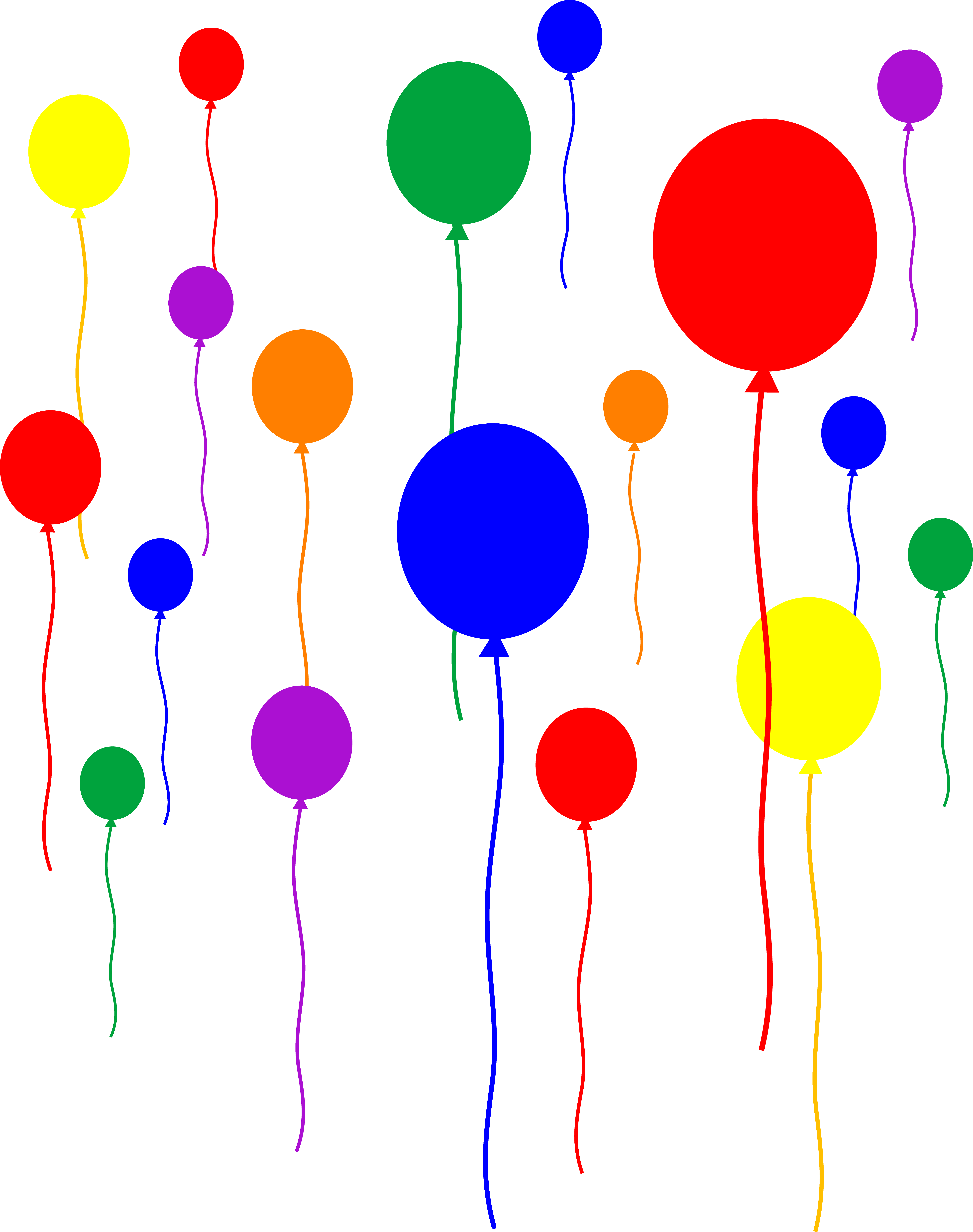 Transparent Background Birthday Clip Art (5847x7402)