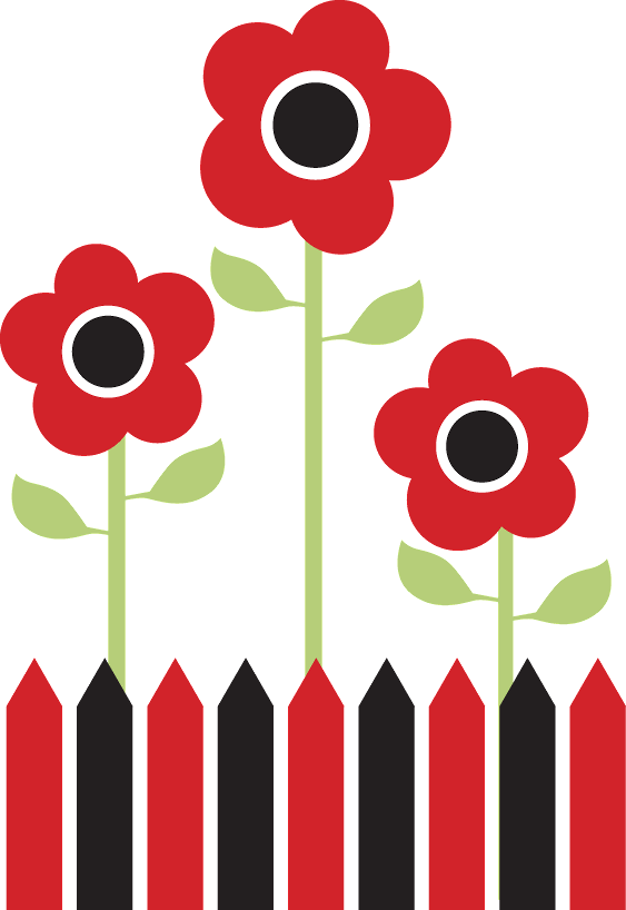 Flower Templateclipart - Imagens Png Joaninha (563x818)