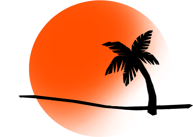 Palm By Turquoisetanuki - Silhouette (720x864)