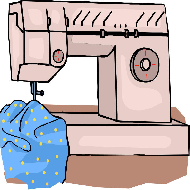 Sewing Machine Clip Art Download - Sewing For Beginners: How To Sew Beautiful Sewing, (800x800)