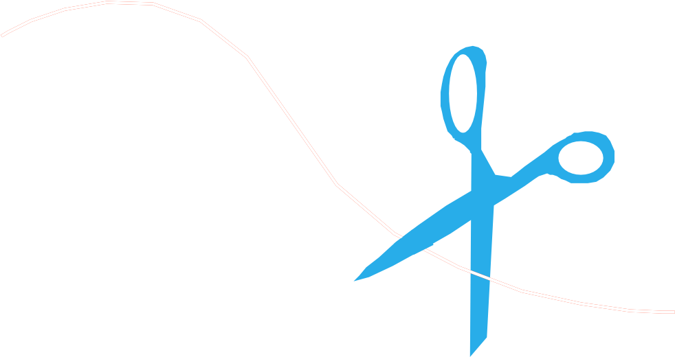 Free Vector Scissors And Thread Clip Art - Scissors (1000x645)