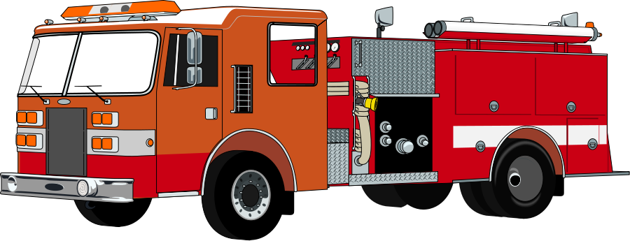 How To Set Use Fire 15 Svg Vector - Fire Engine Clip Art (900x345)