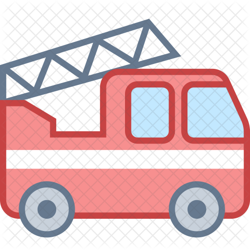 Red Fire Engine Icon, Png Clipart Image - Fire Engine (512x512)