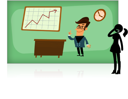 Animated Presentations And Free Animated Videos From - Cartoon (424x336)