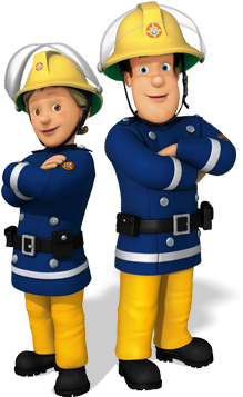 Fireman Sam - Fireman Sam And Penny (560x375)