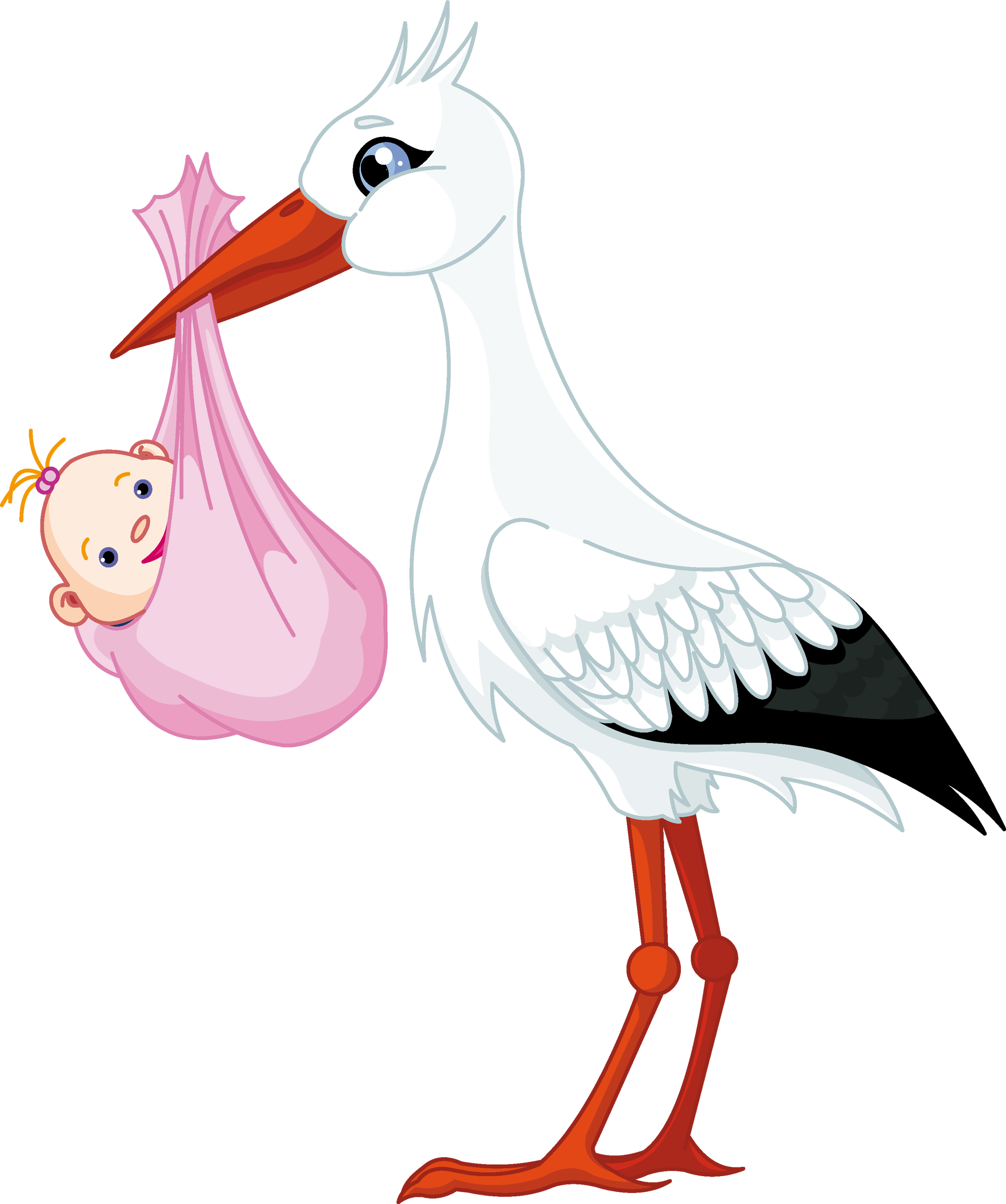Baby Png - Stork Baby (2088x2500)