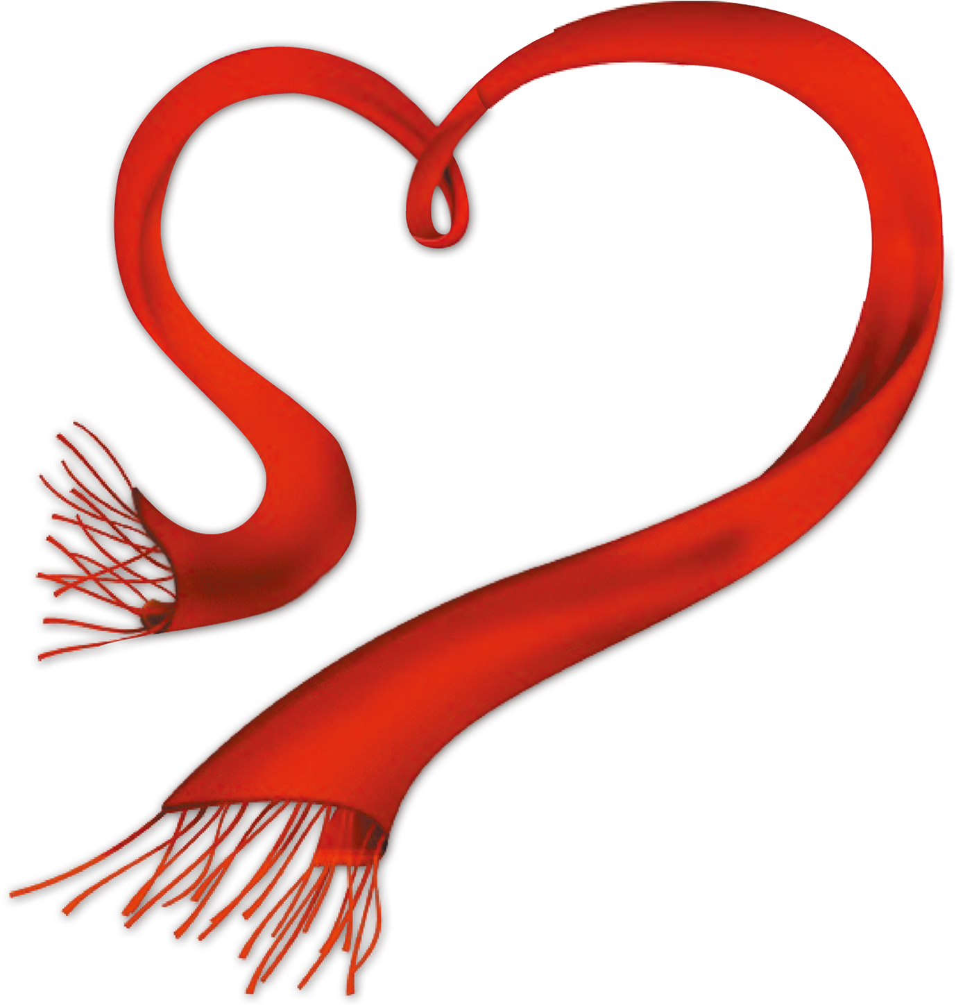 Scarf Red Clip Art - Scarf Red Clip Art (1500x1500)