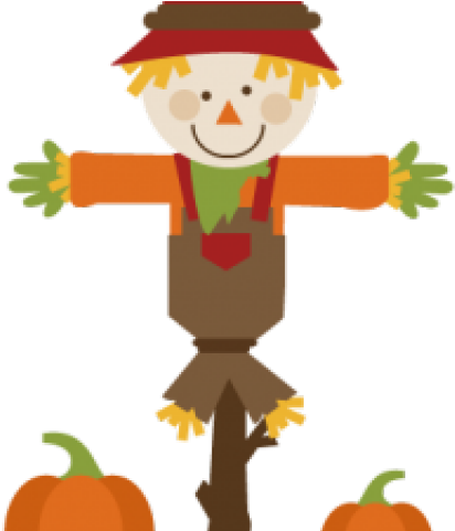 Scarecrow Clipart Cute - Scalable Vector Graphics (640x480)