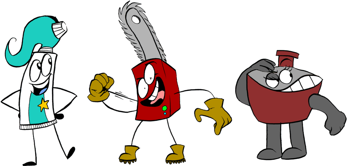 Animate Objects - Clipart Of Animated Objects (1352x590)