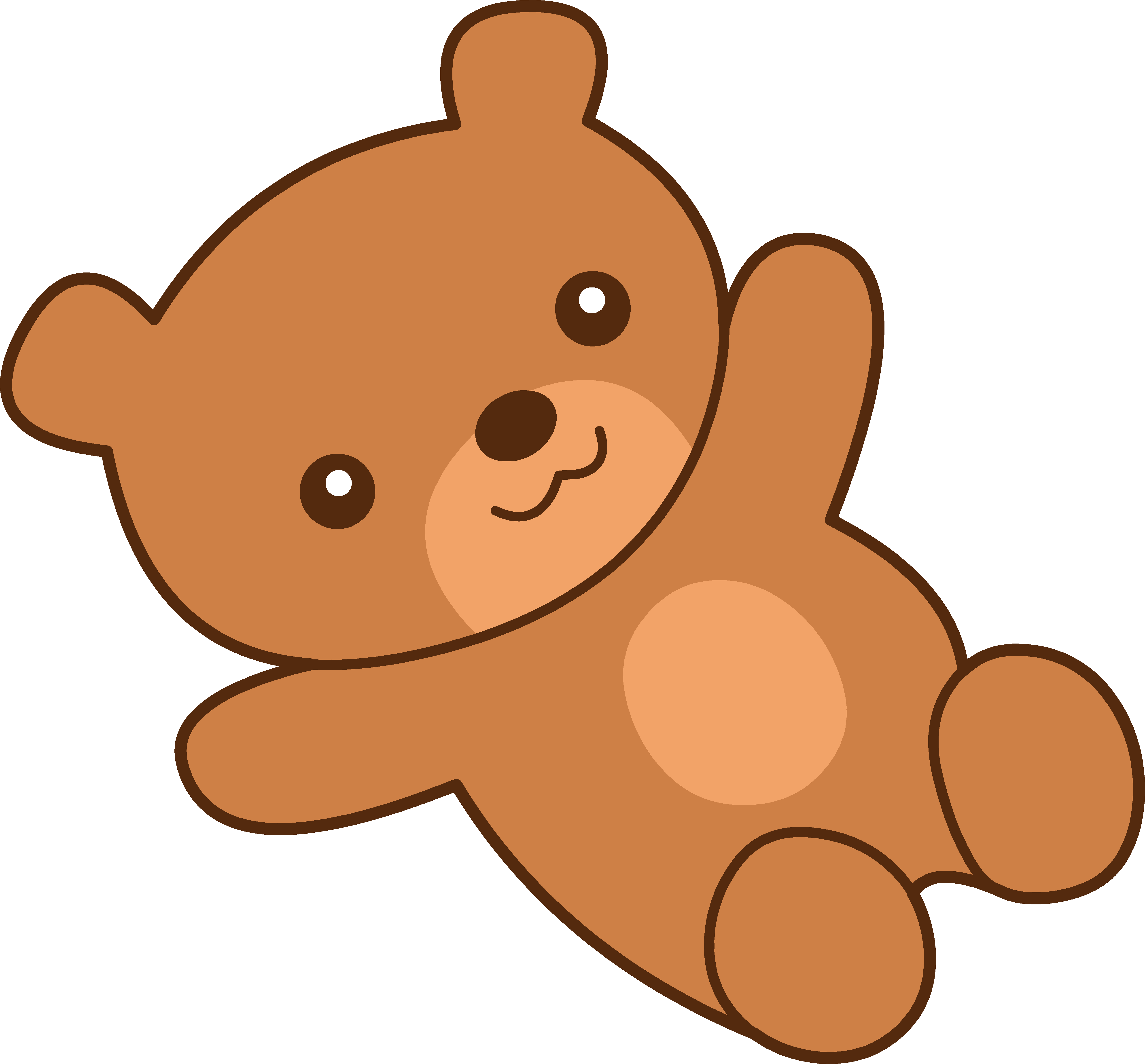 Teddy Bear Clipart Png (5120x4760)